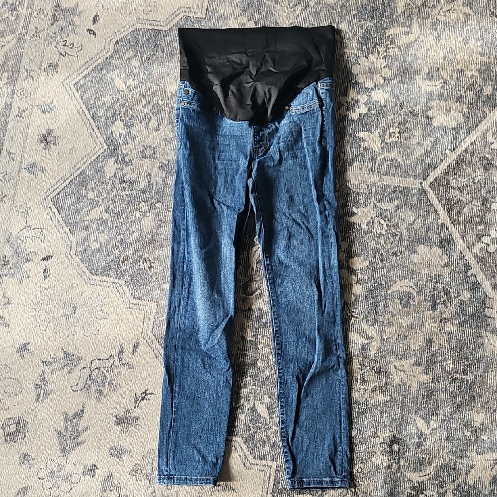 Liverpool Blue Maternity Jeggings